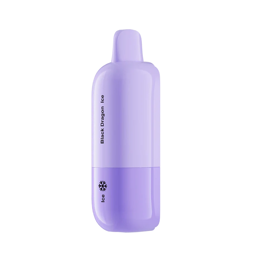 Nexa Flex 30K Pod Black Dragon Ice Disposable Vape - Coolness Edition - Black Coral